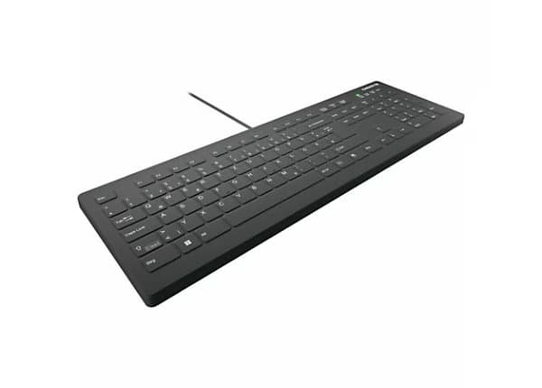 AK-C8112 QuickClean medical keyboard: black variant