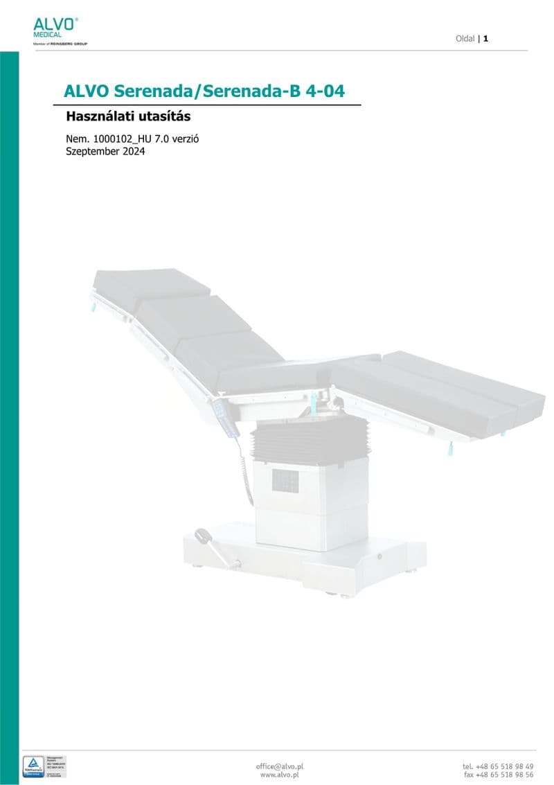 Operating Platform IFU