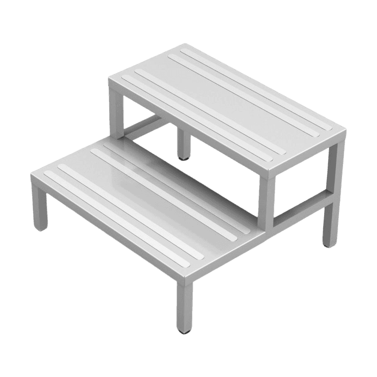 Operating Step Stool