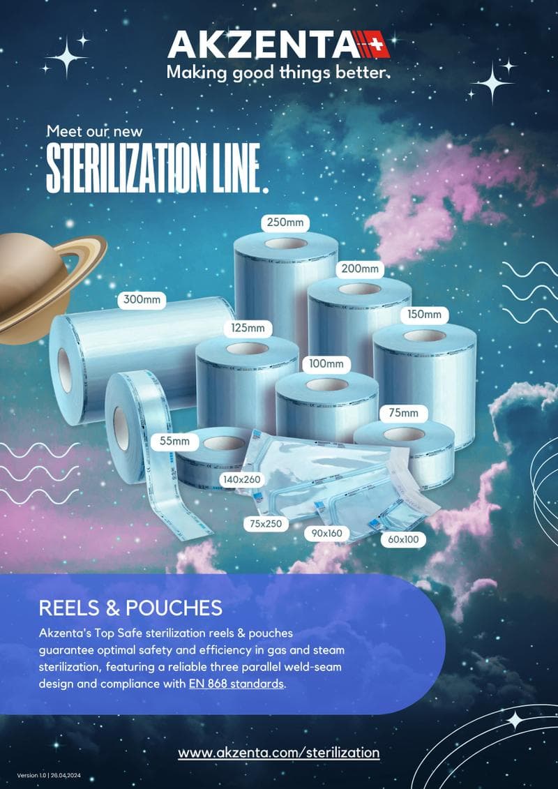 PRIME ONE Sterilization Reels Spec Sheet