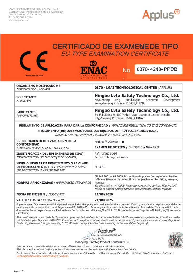 Particle Filtering CE Certificate