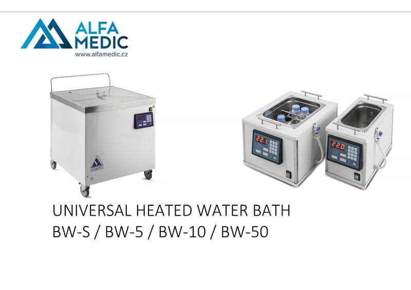 Universal Heated Water Bath Spec Sheet