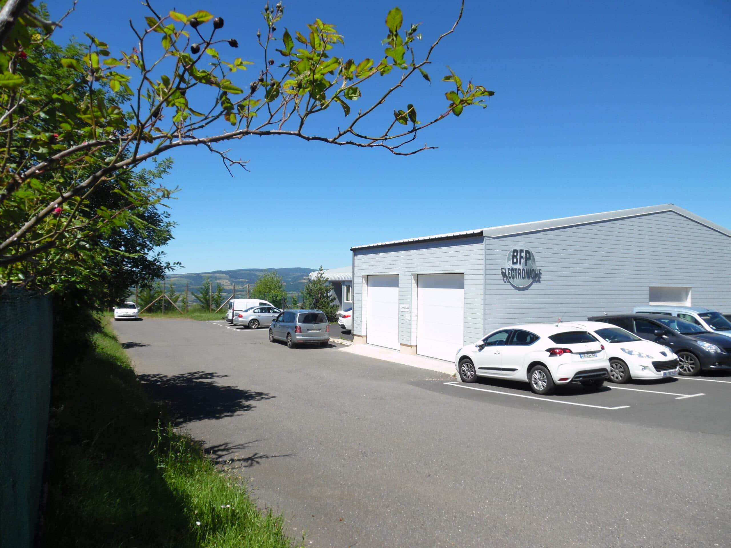 Exterior view of the BFP Group facility, where AAMS conducts the design and manufacturing of medical devices.