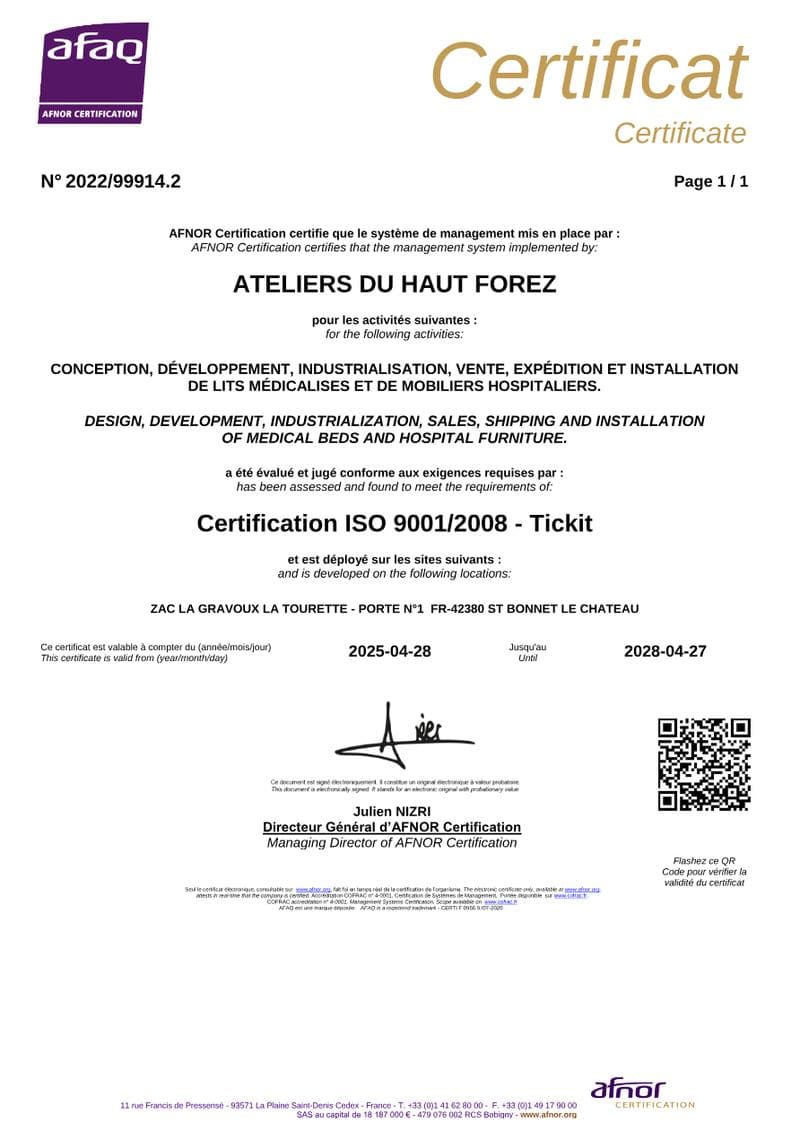 ISO 9001 Certificate ISO Certificate