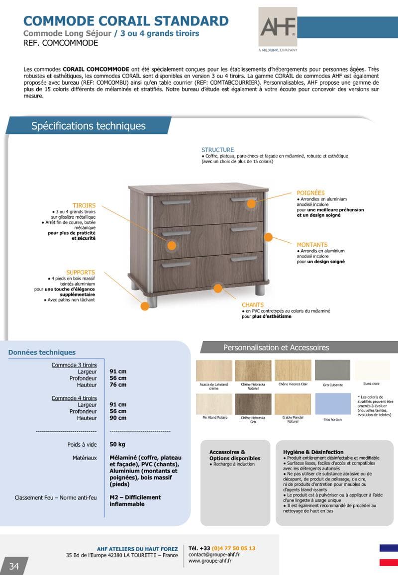 CORAIL Spec Sheet
