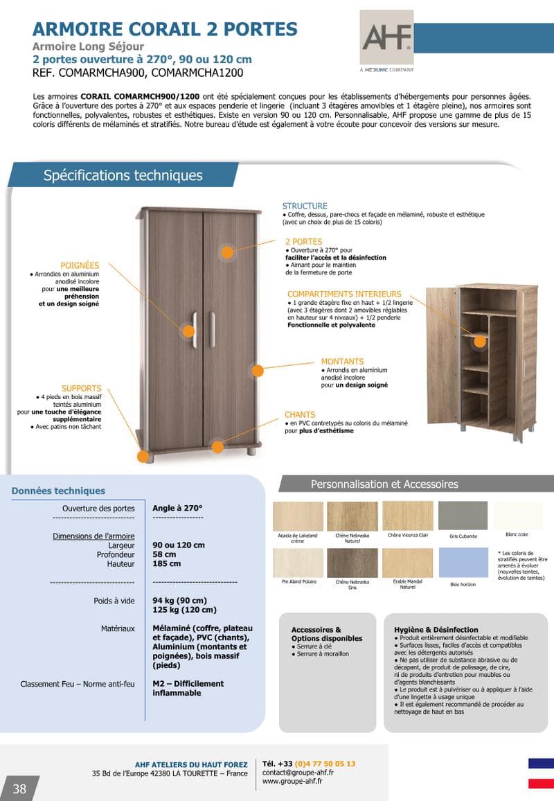 CORAIL Spec Sheet
