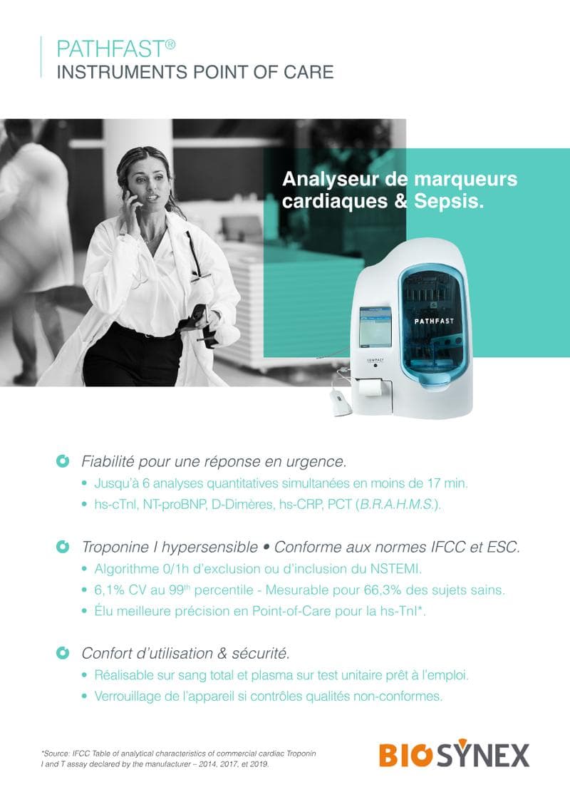 Pathfast Immunoanalyzer Spec Sheet