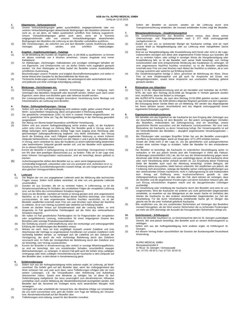 General Terms and Conditions Terms & Conditions