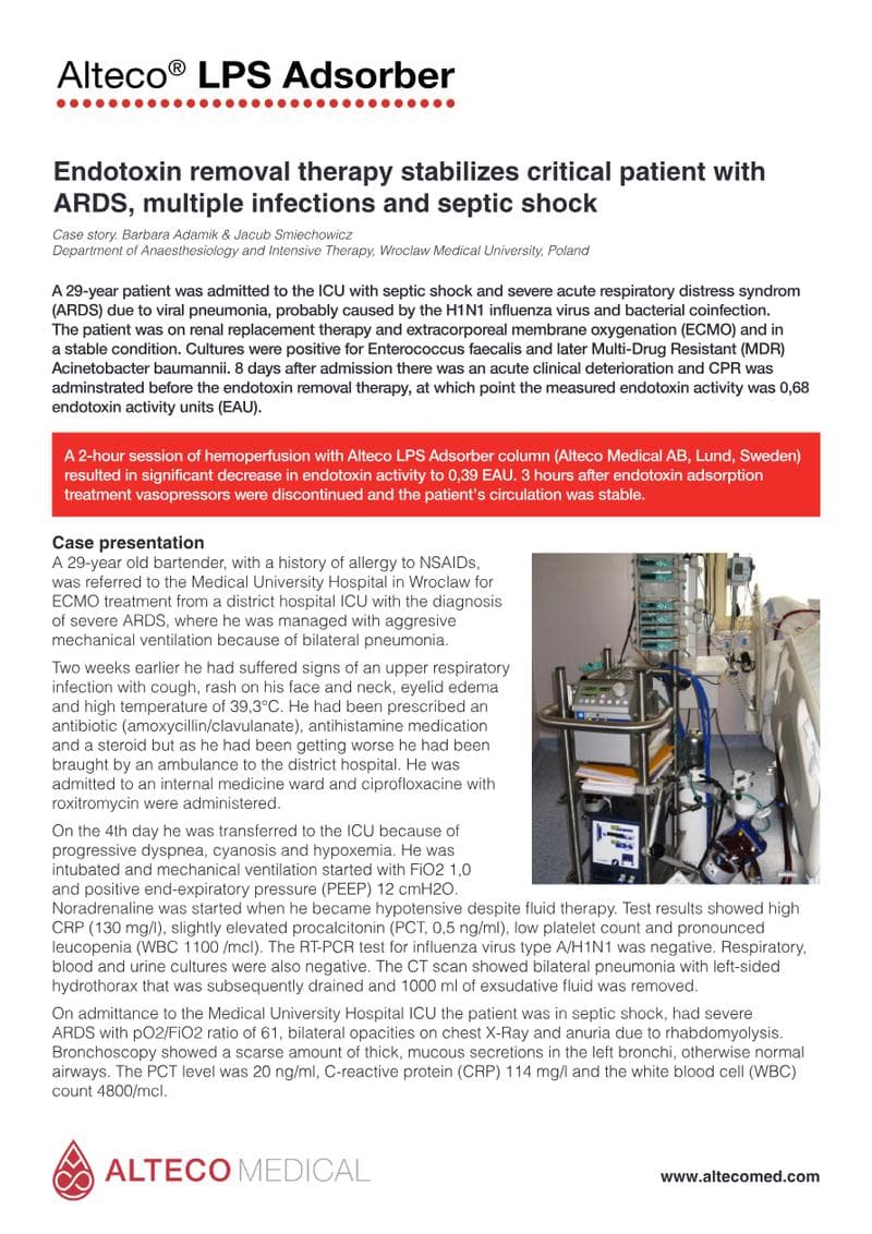 LPS Adsorber Case Study