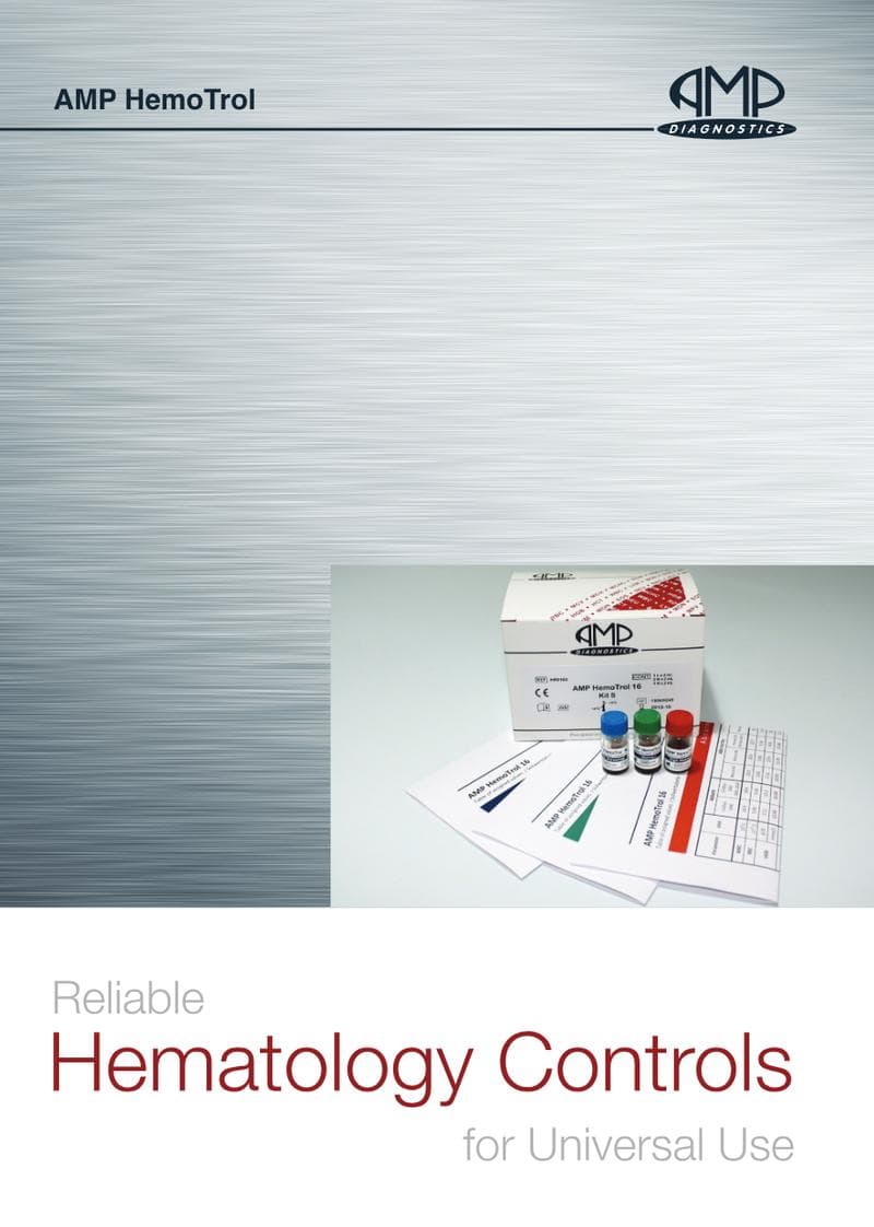 AMP HemoTrol Spec Sheet
