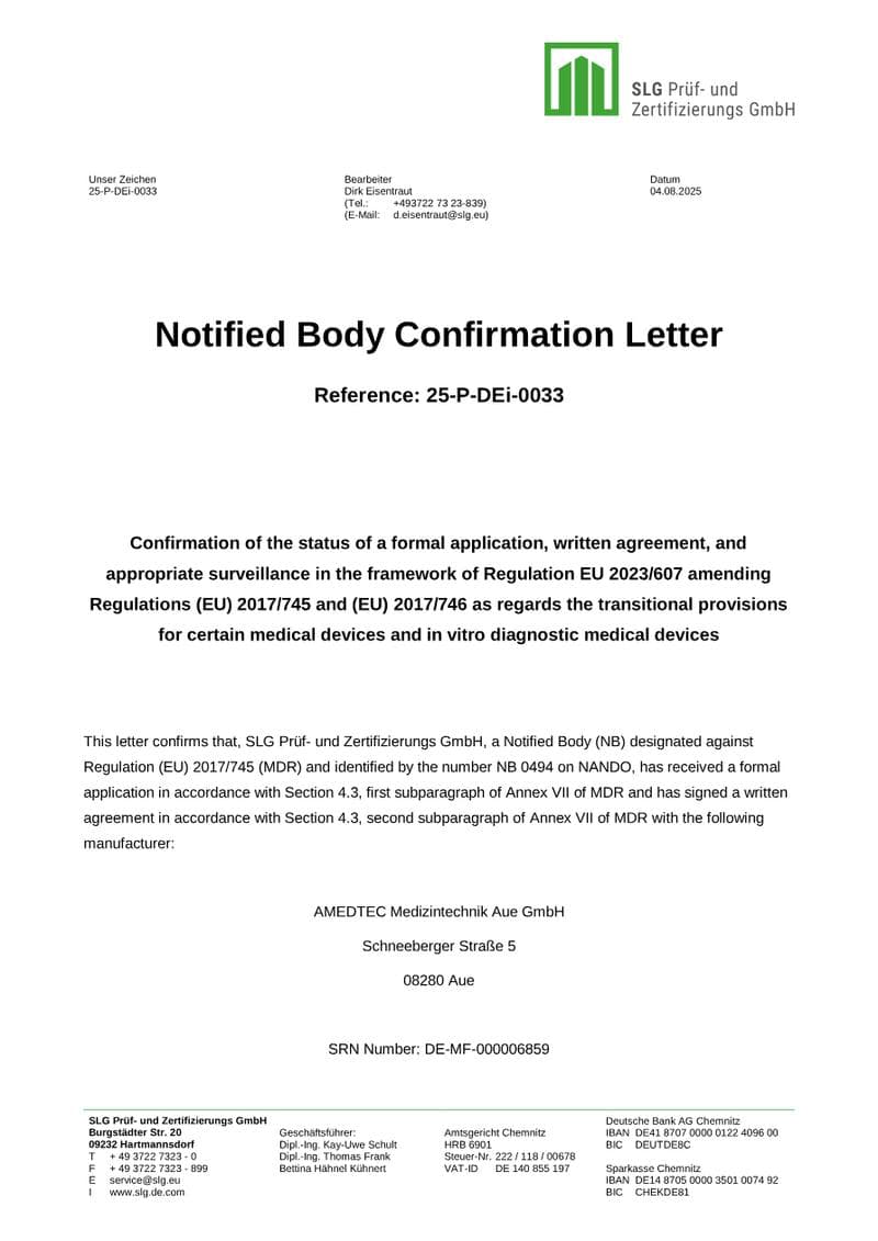 CardioPart 12 WLAN Certificate