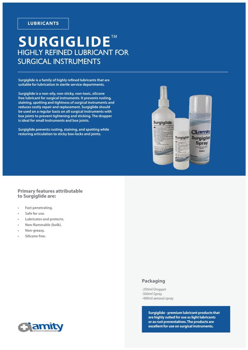 Surgiglide Spec Sheet