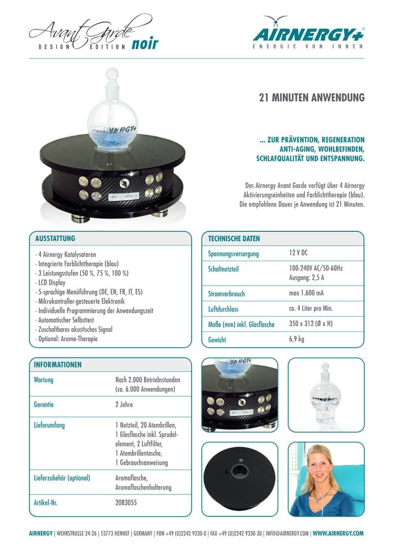 AvantGarde Design-Edition Spec Sheet
