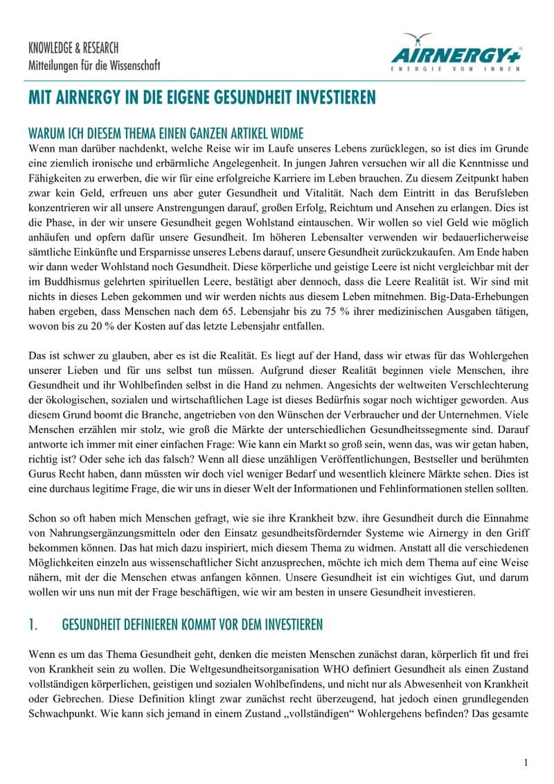 AIRNERGY Stream White Paper