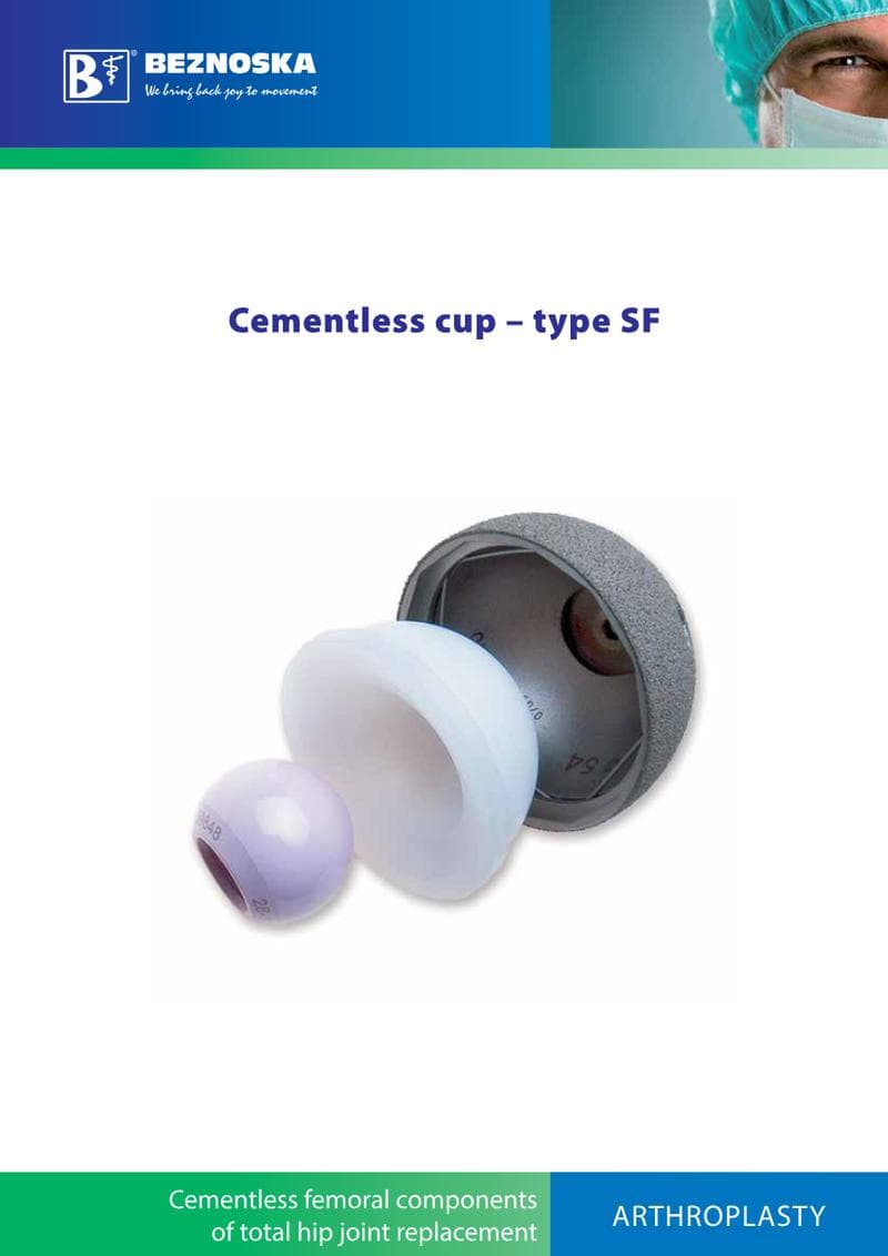 SF Cementless Hip Stem Catalog