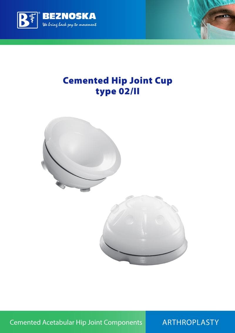 02/II Cemented Hip Cup Operator Manual