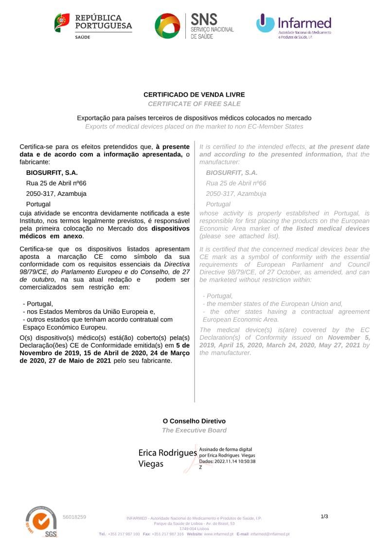 spinit® HbA1c Certificate