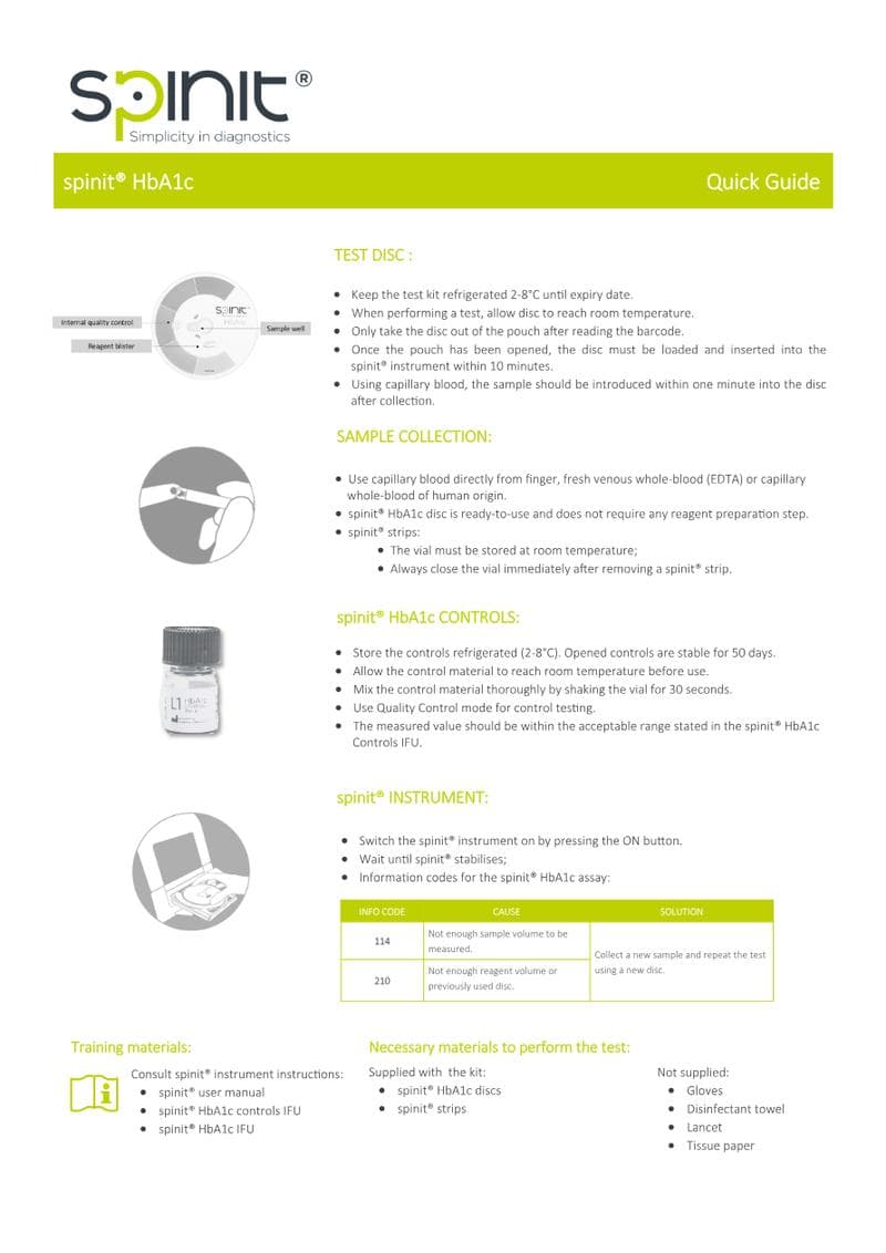 spinit® instrument Quick Guide