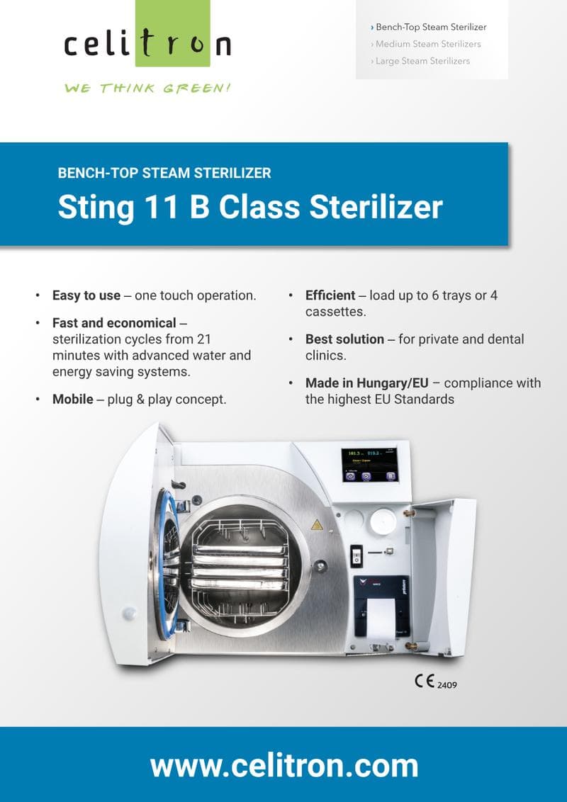 Sting 11B Spec Sheet