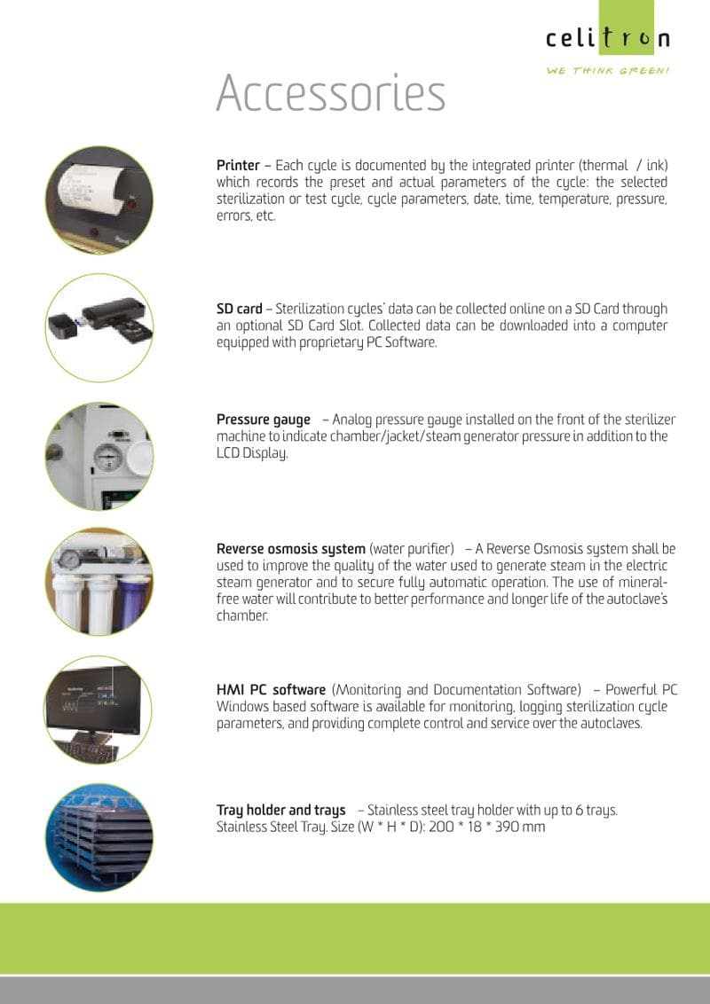 Azteca Accessories Spec Sheet
