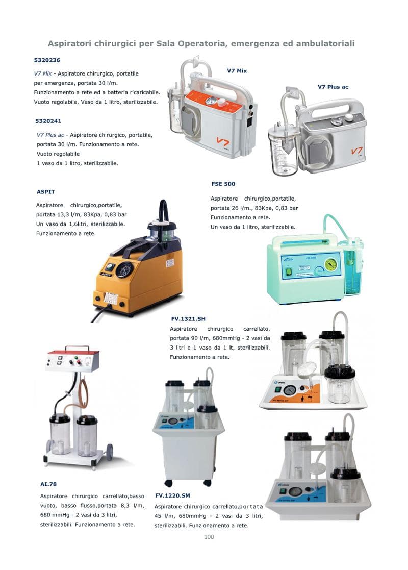 FSE Surgical Aspirator Spec Sheet