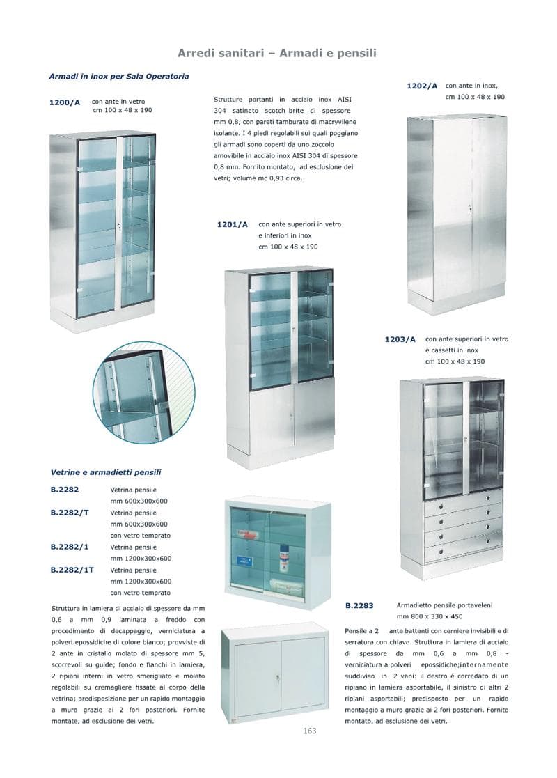 Operating Room Cabinets Catalog