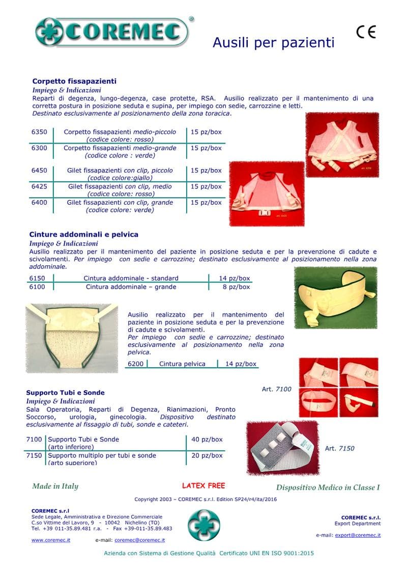 Body Belt Catalog