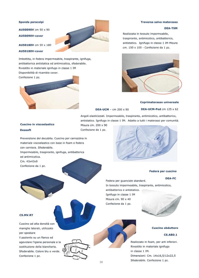 Dea-soft Cushion Spec Sheet