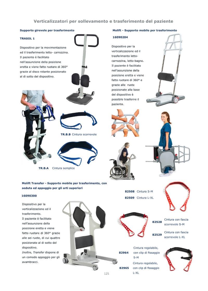 Belt hoisting and transfer Catalog