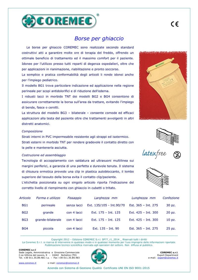 Miscellaneous Disposable Items Spec Sheet