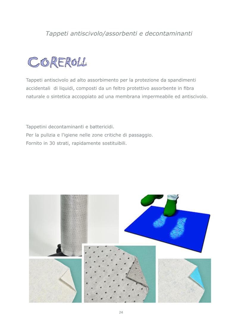 Coreroll Absorbent Floor Protection Catalog