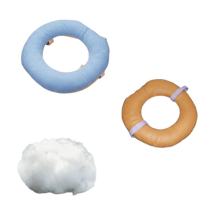 Fiber Filled Silicone Cushions