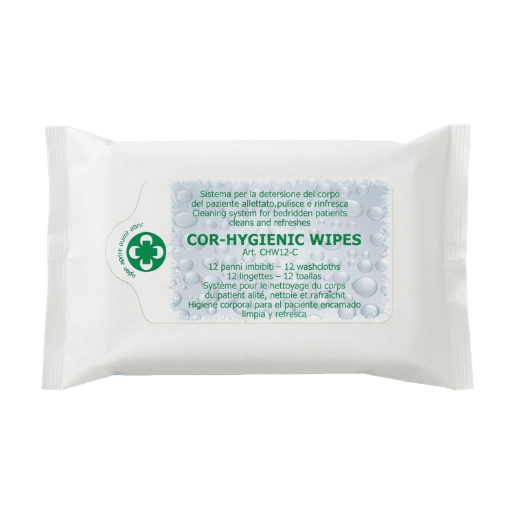 CHW Series Patient Cleansing Wipes and Caps