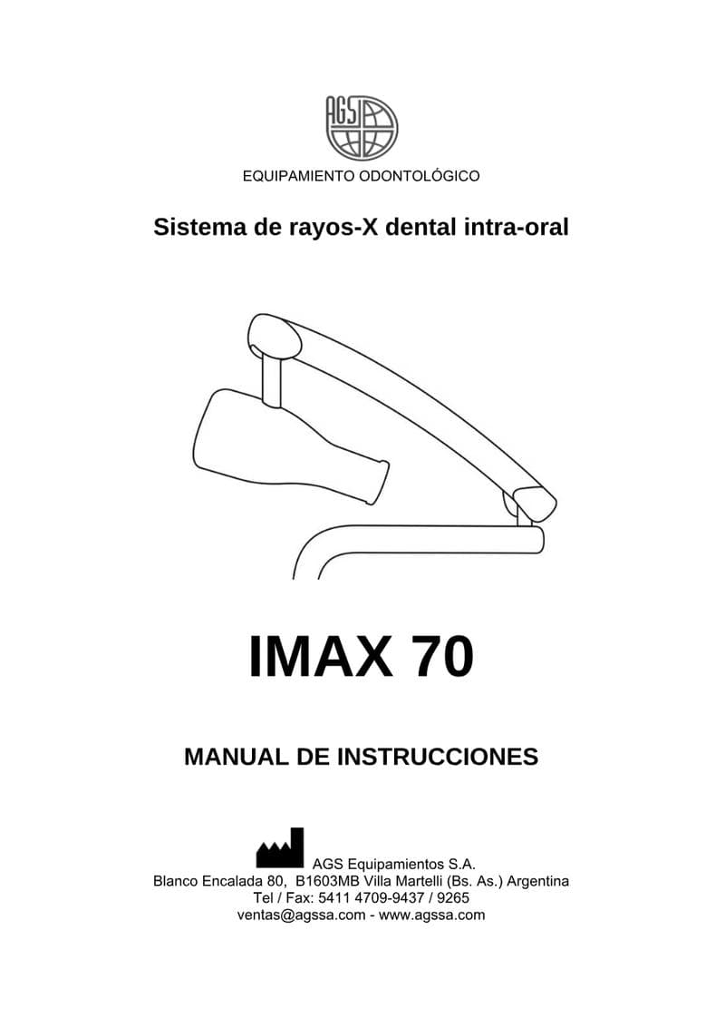 Imax 70 Operator Manual