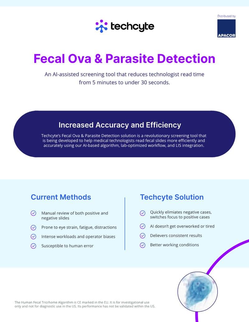 Techcyte AI Platform Brochure
