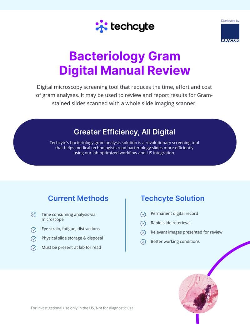 Techcyte AI Platform Brochure