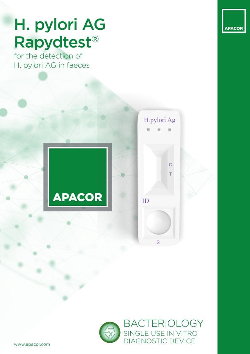 H.pylori Ag Rapydtest® Spec Sheet