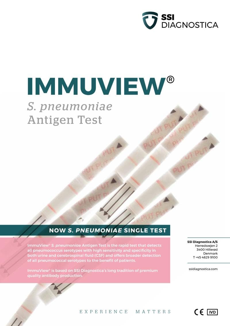 ImmuView Antigen Tests Spec Sheet