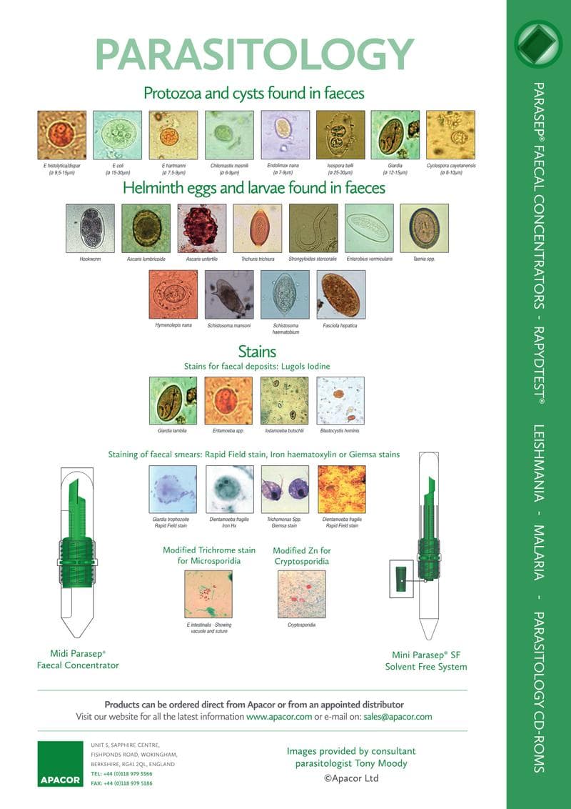 Parasep Fecal Concentrator Catalog