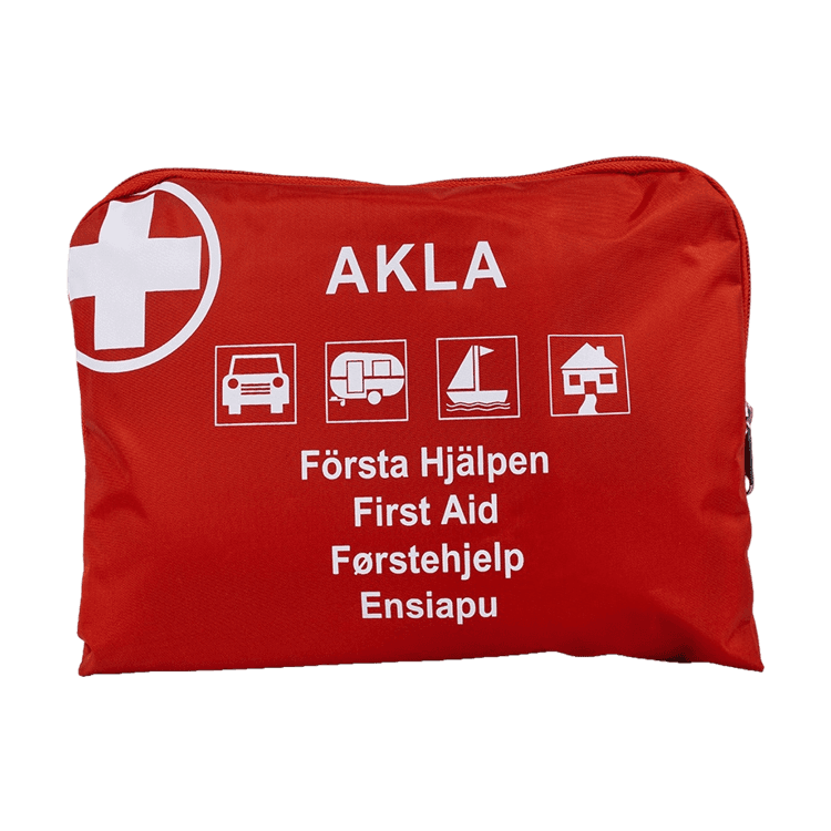 First Aid Cushion, medium red
