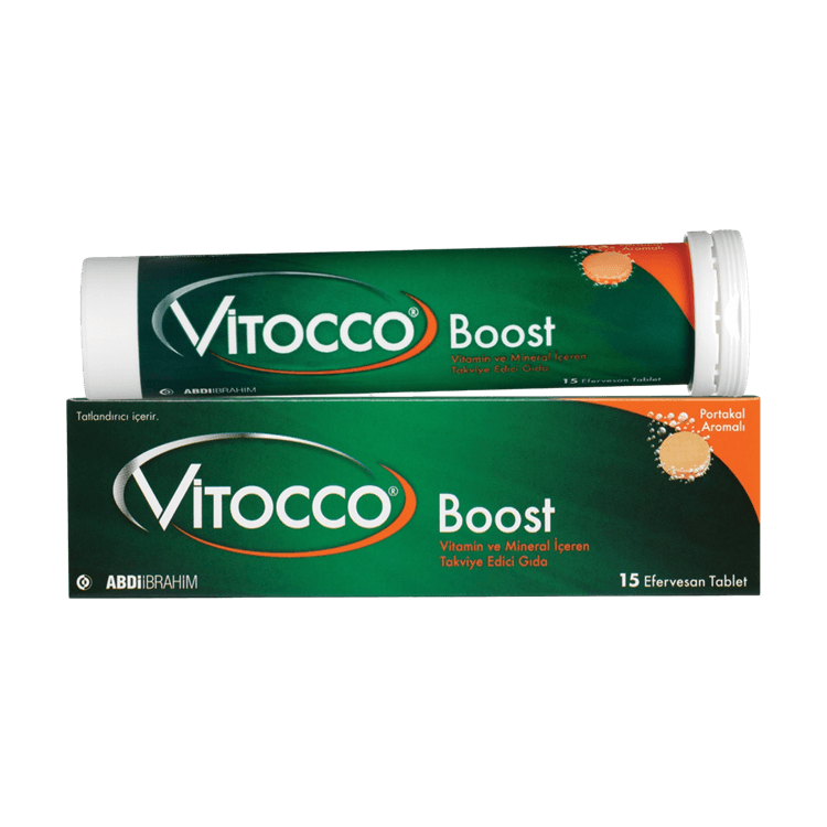Vitocco Boost Kafein, Guarana, B Vitamini Ve Mineral Kompleksi