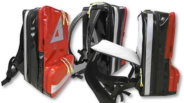 PAX emergency backpack range for professional rescue services