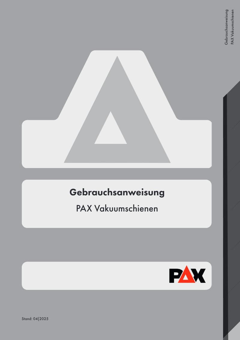 Instructions for Use: PAX Vacuum Splints