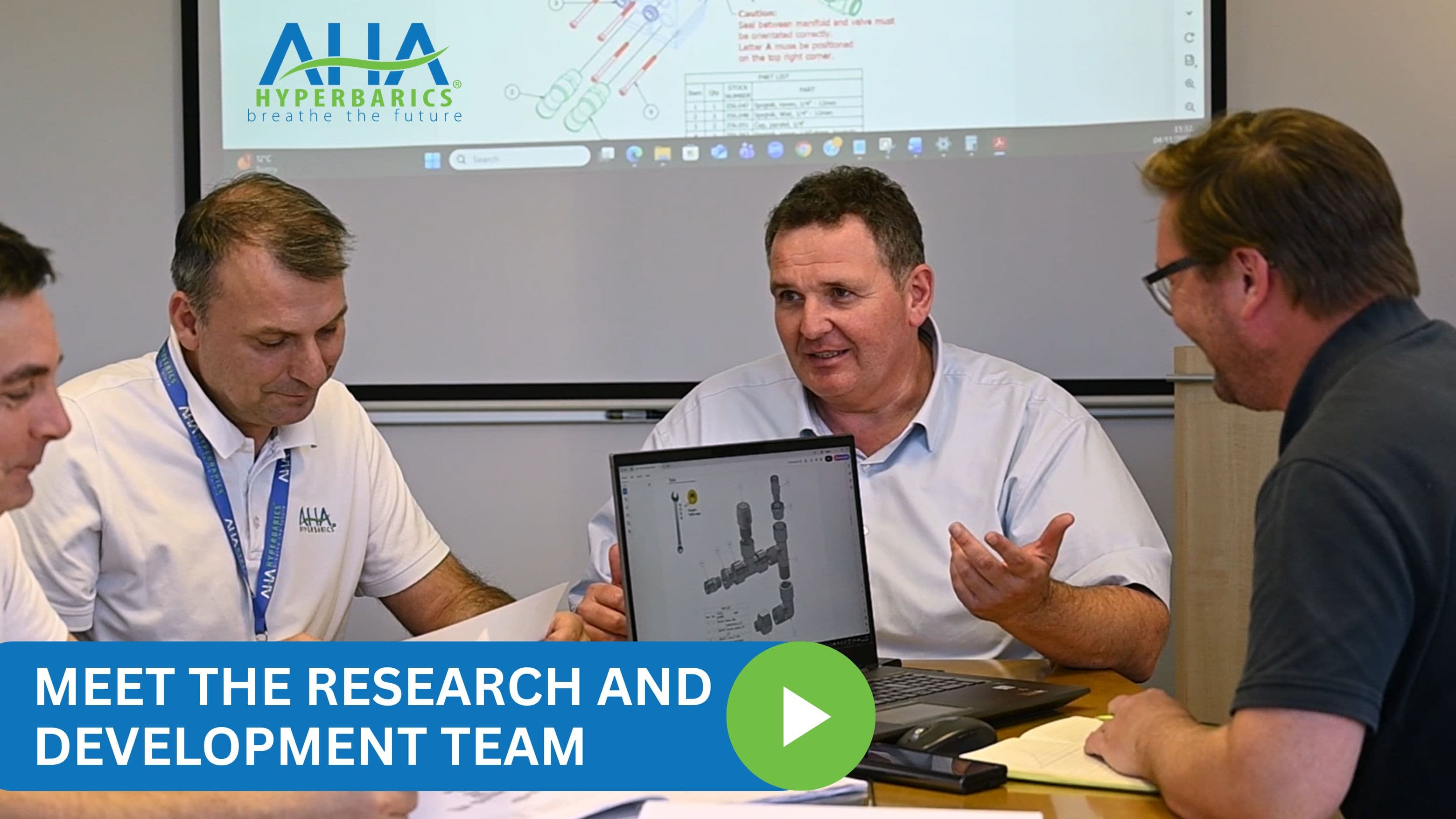 AHA Hyperbarics research & development team