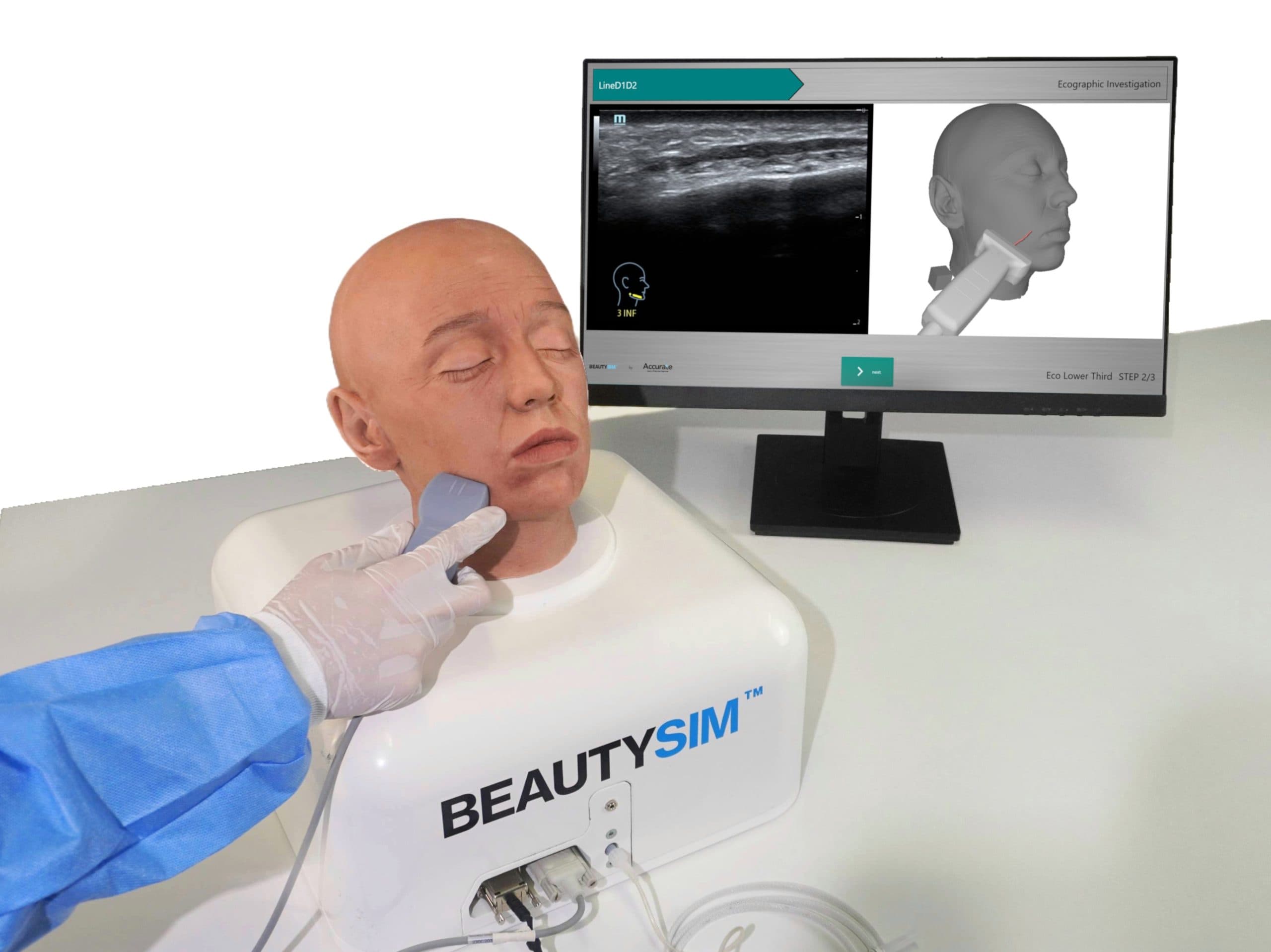 BeautySim advanced aesthetic medicine simulator