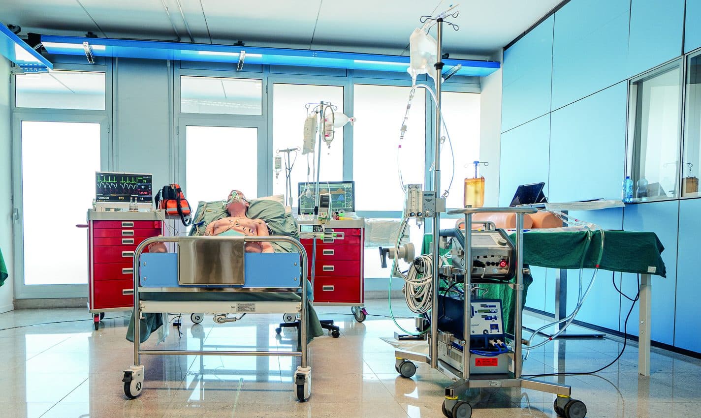 Hands-on clinical simulation training session