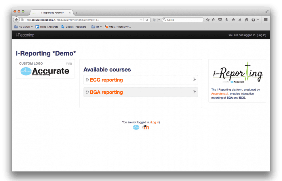 i-Reporting interactive radiology reporting training platform