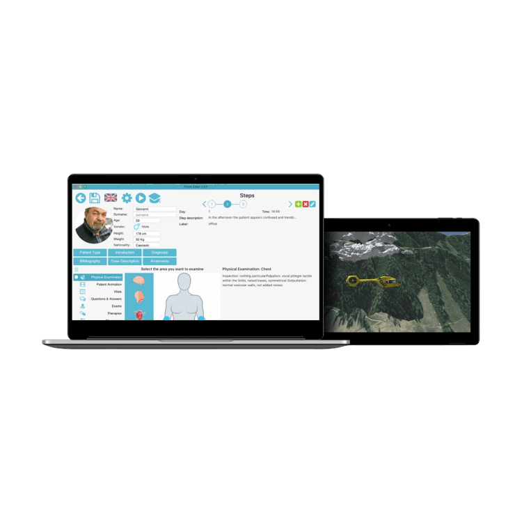 DrSim: Virtual Patient Simulator for Interactive Clinical Cases