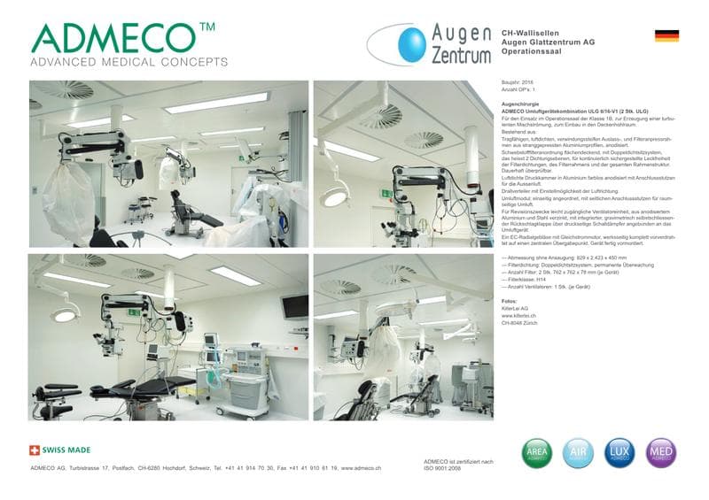 Reference: Augen Glattzentrum AG, Wallisellen (CH)