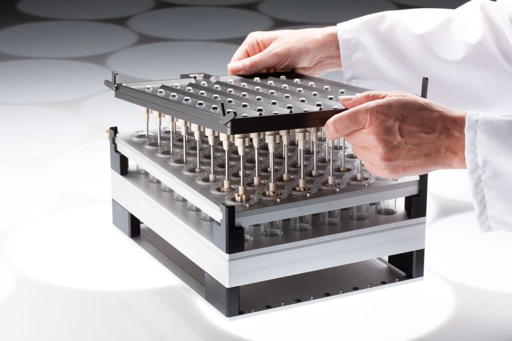 2mag bioREACTOR 48 open: 48-position parallel bioreactor platform for cell culture and fermentation
